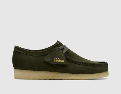 Clarks Originals Wallabee / Forest Green Suede - Low Top