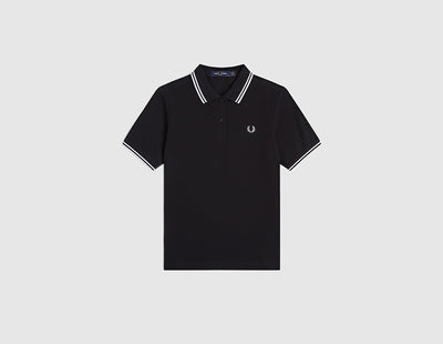 Fred Perry Women's Twin Tipped Shirt / Black