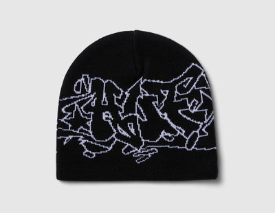 HUF Outlines Skull Beanie / Black