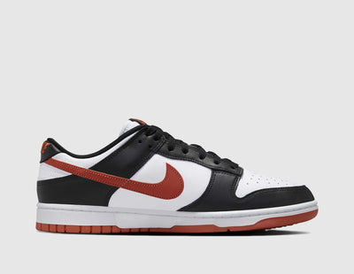 Nike Dunk Low Retro White / Dragon Red - Black - Sneakers