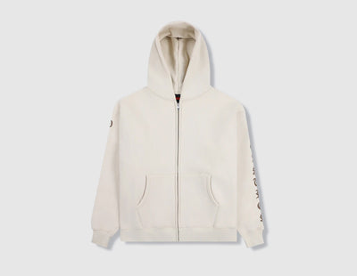 Pleasures OE Zip Up Hoodie / Natural