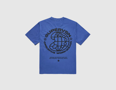 Supervsn Creative Workwear T-shirt / Blue