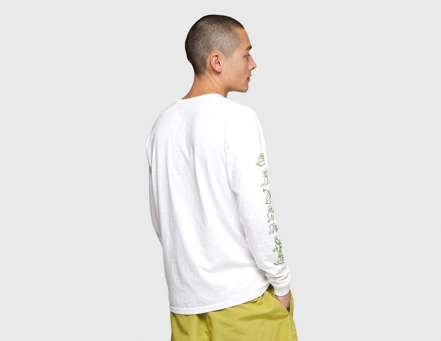 Cold World Frozen Goods Peace Of Mind Long Sleeve T-shirt / White