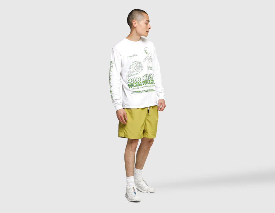 Cold World Frozen Goods Peace Of Mind Long Sleeve T-shirt / White