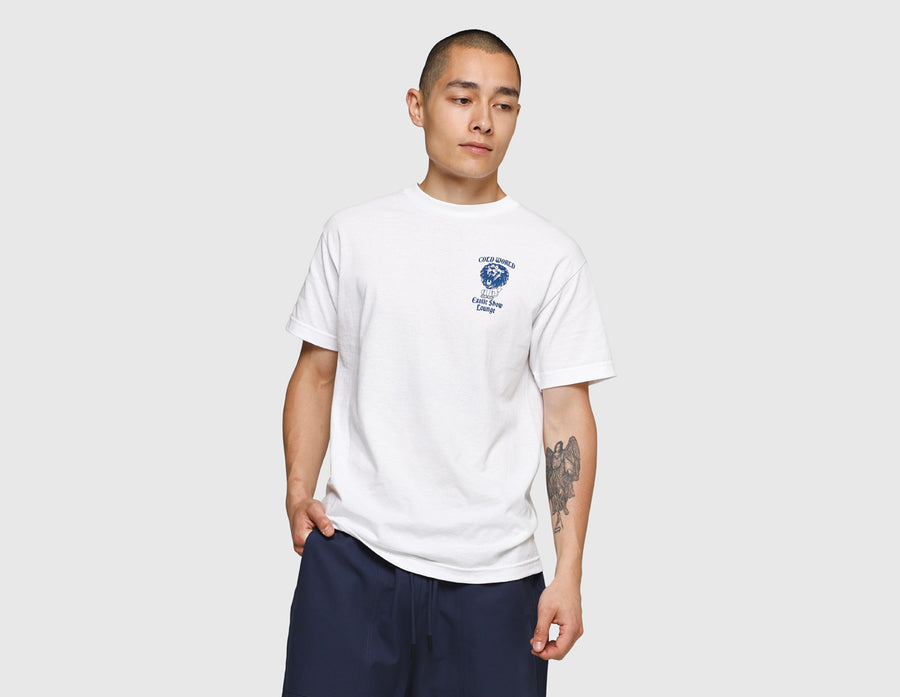 Cold World Frozen Goods Exotic Show Lounge T-shirt / White