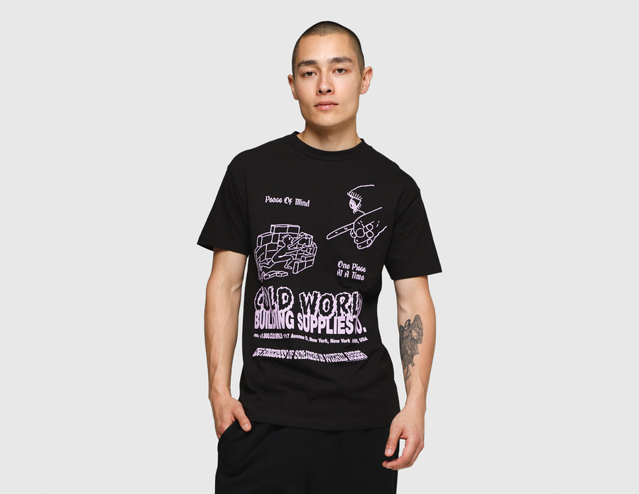 Cold World Frozen Goods Peace Of Mind T-shirt / Black