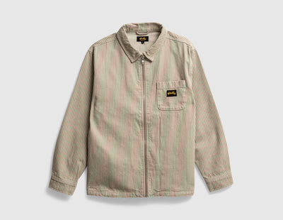 Stan Ray Zip Shirt / Quiet Green Hickory