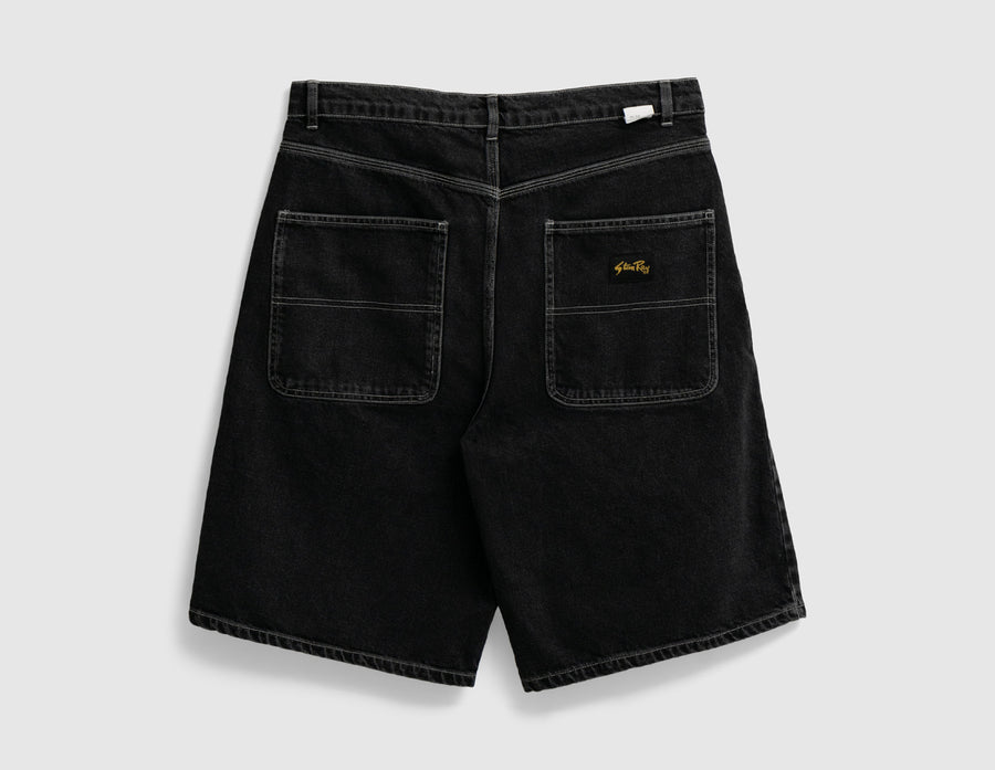 Stan Ray Wide 5 Short / Washed Black