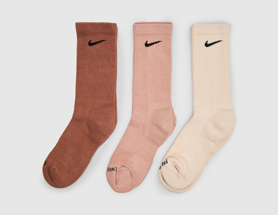 Nike Everyday Plus Cushioned Training Crew Socks (3-Pack) / Multi-Color