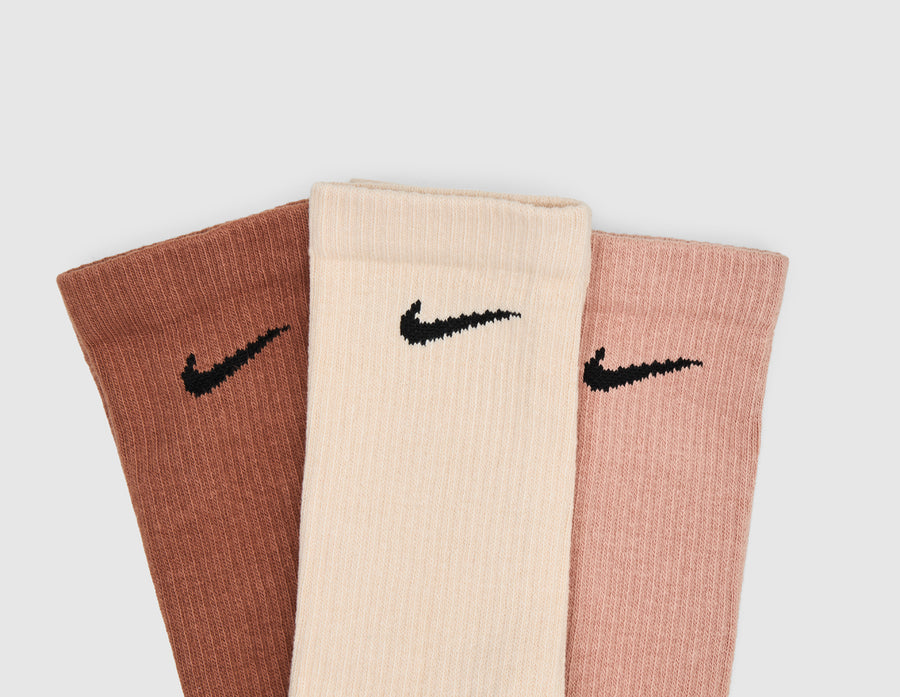 Nike Everyday Plus Cushioned Training Crew Socks (3-Pack) / Multi-Color