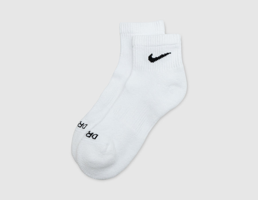 Nike Everyday Plus Cushioned Training Ankle Socks (6 Pack) White / Black