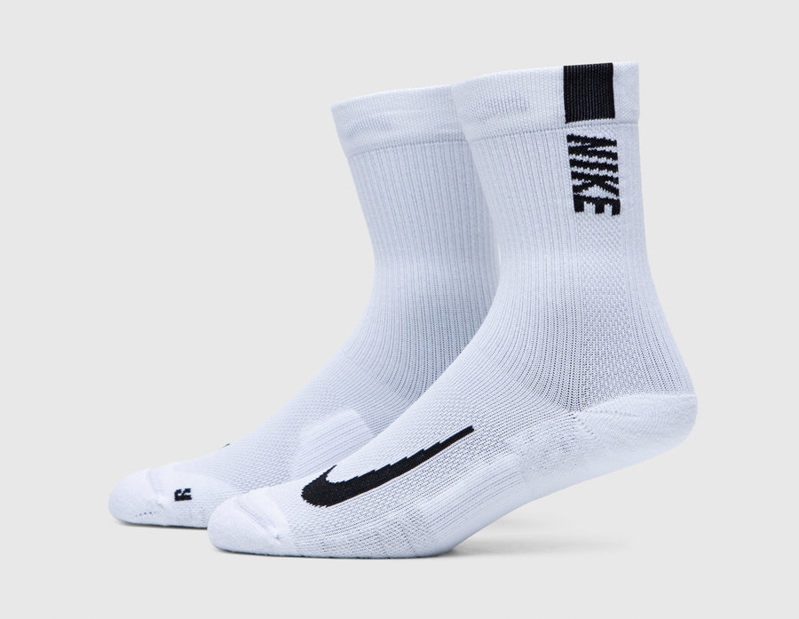 Nike Multiplier Crew Socks White / Black