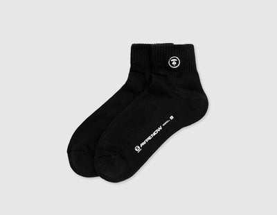 AAPE Now Mid Socks / Black