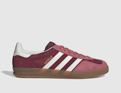 adidas Originals Gazelle Indoor Maroon / Ftwr White - Preloved Crimson - Sneakers