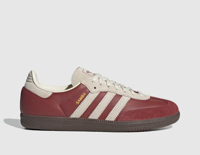 adidas Originals Samba OG Preloved Ruby / Cream White - Gum - Sneakers