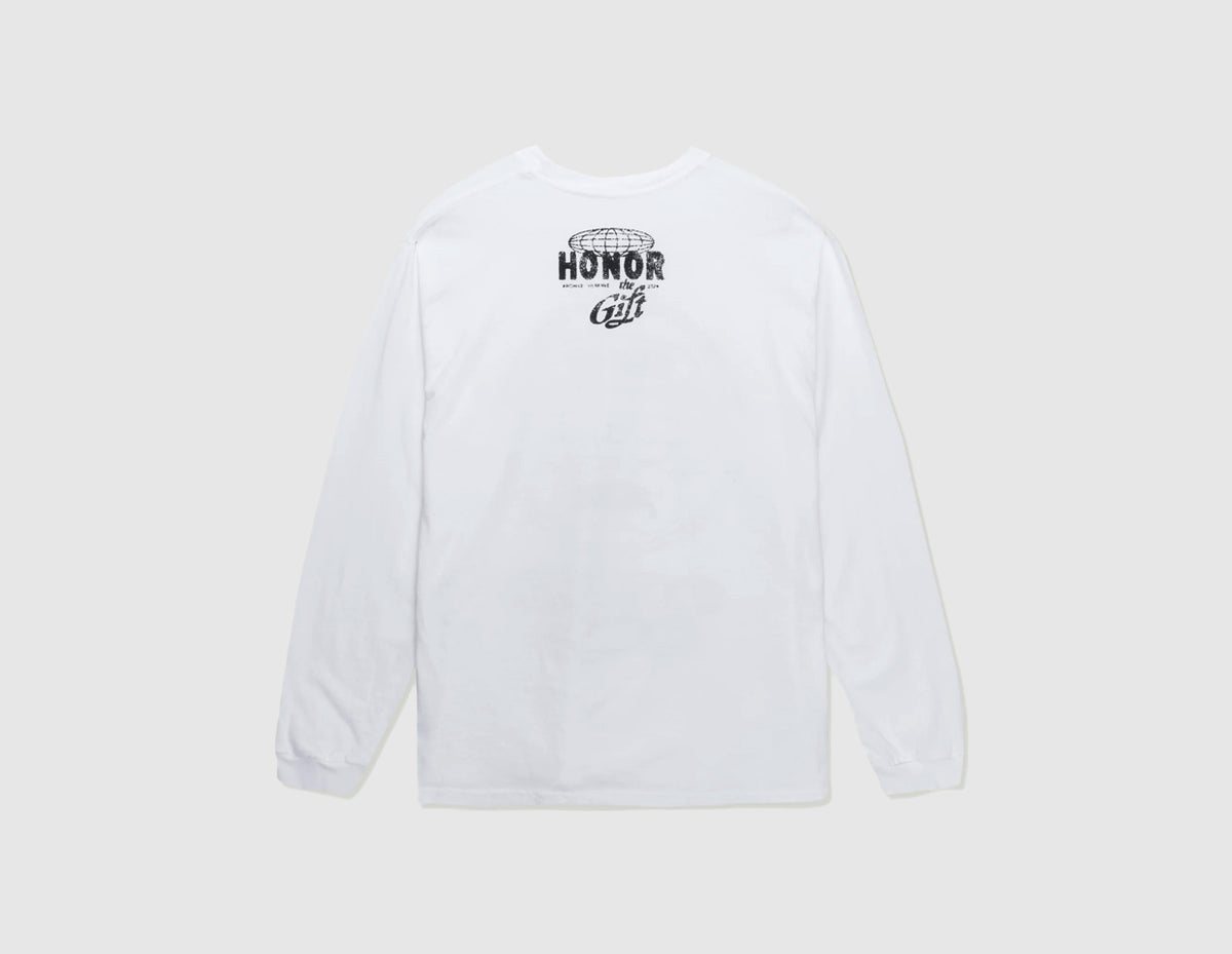 Honor The Gift Global Logo Shirt / White