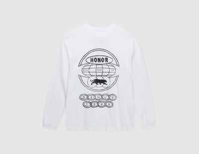 Honor The Gift Global Logo Shirt / White