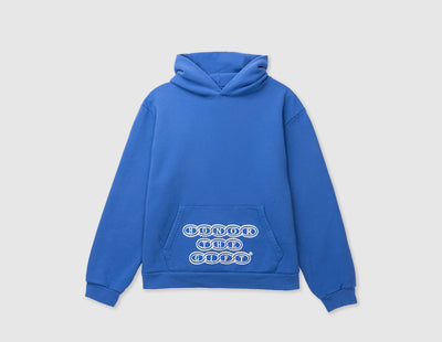 Honor The Gift Chainlink Logo Hoodie / Blue