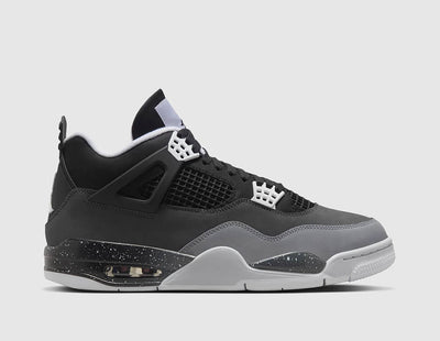 Jordan 4 Retro Black / White - Anthracite