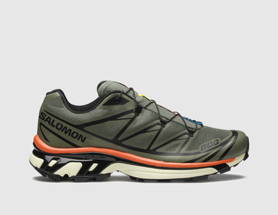 Salomon XT-6 Deep Lichen Green / Black -  Marmalade - Sneakers