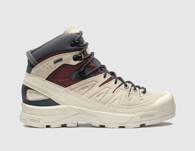 Salomon X-ALP Mid Leather GORE-TEX Almond Milk / Catawba Grape - Turbulence - High Top