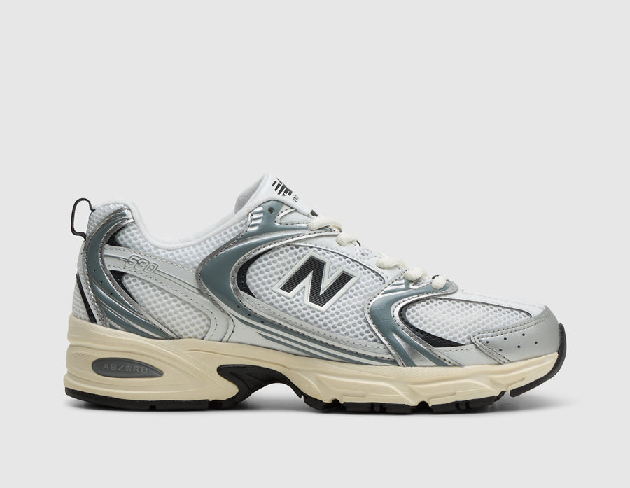 New Balance 530 Silver Metallic / Black Cement size? Canada