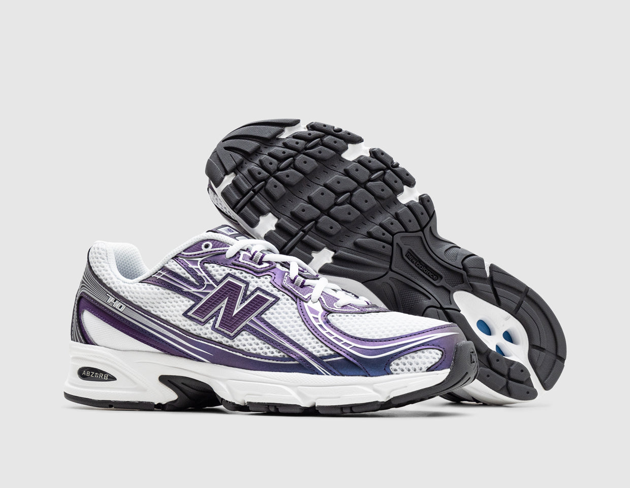 New Balance 740 White / Concord Grape – size? Canada