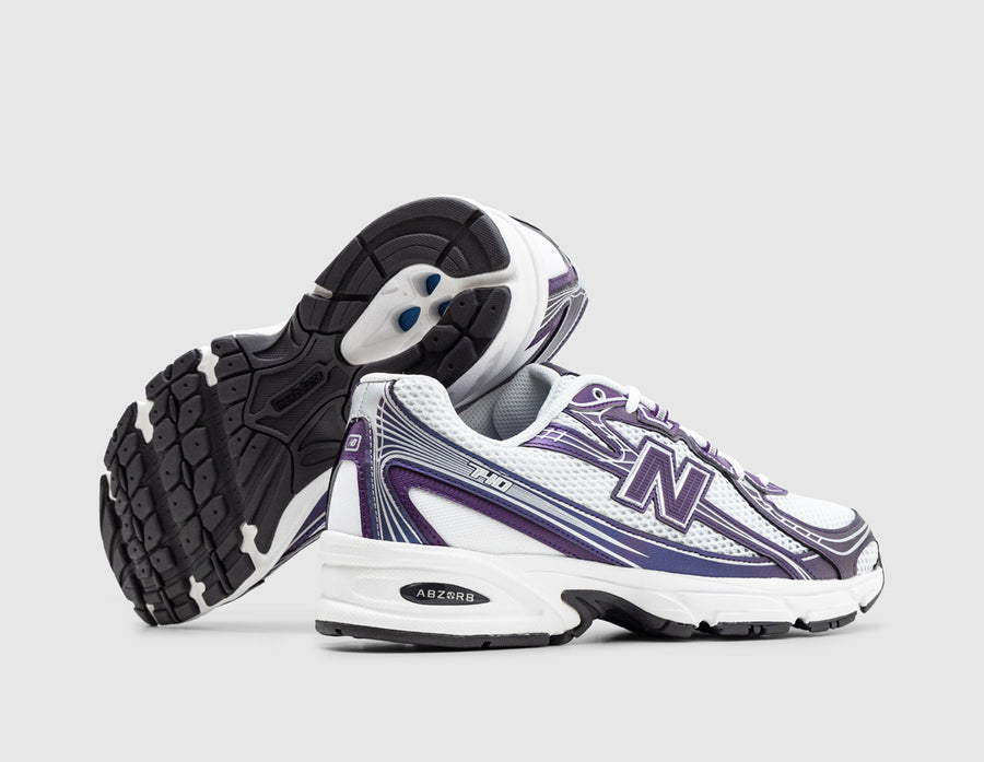 New Balance 740 White / Concord Grape