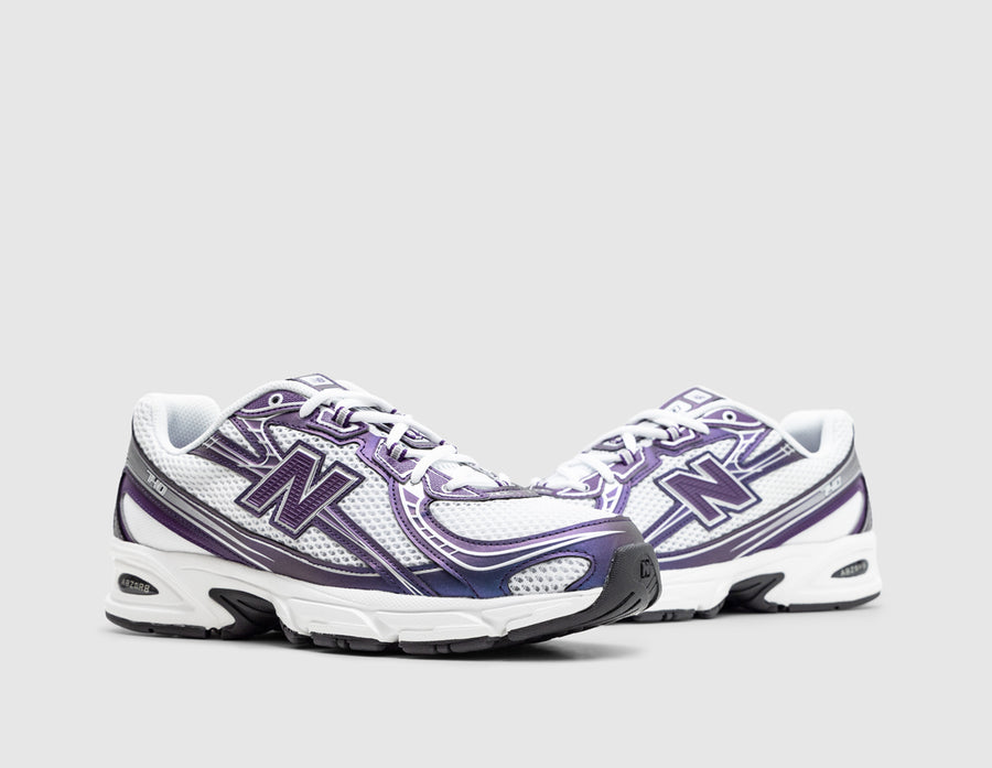 New Balance 740 White / Concord Grape