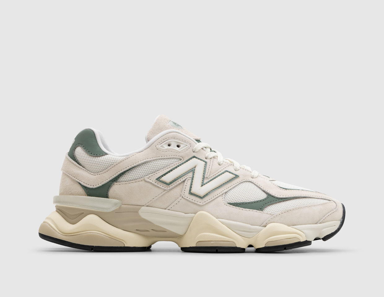 New Balance 9060 Linen / Dark Juniper – size? Canada