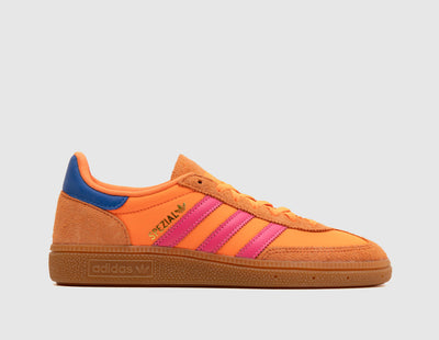 adidas Originals Women's Handball Spezial Solar Orange / Lucid Pink - Gum - Sneakers