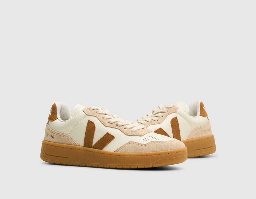 VEJA Women's V-90 Pure Camel / Almond Natural