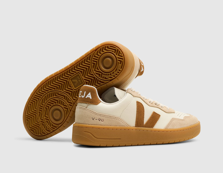 VEJA Women's V-90 Pure Camel / Almond Natural