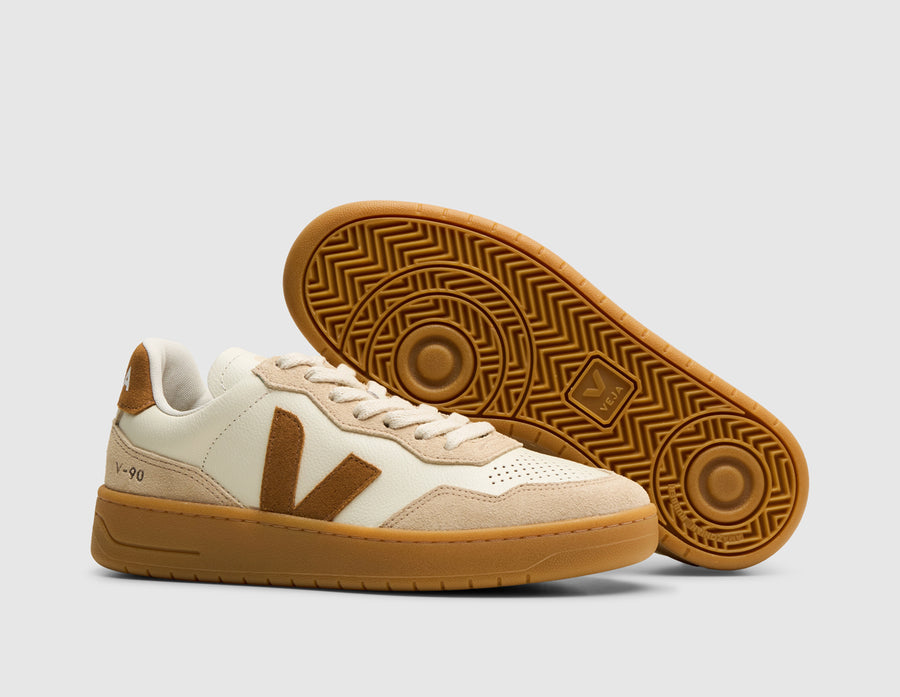 VEJA Women's V-90 Pure Camel / Almond Natural
