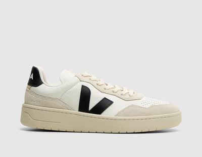 VEJA V-90 White / Black - Sneakers