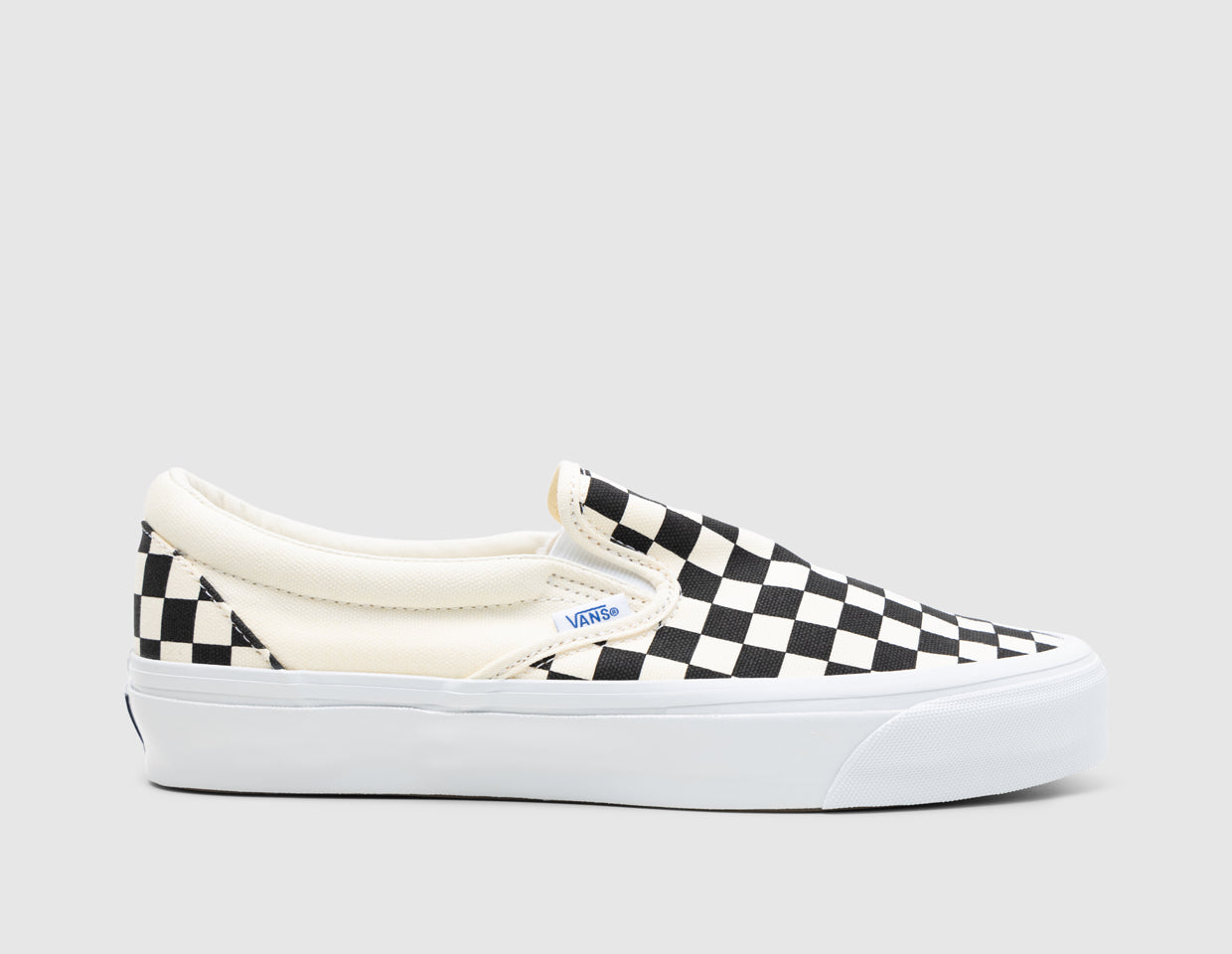 Vans Slip-On Reissue 98 LX Checkerboard Black / Off White – size