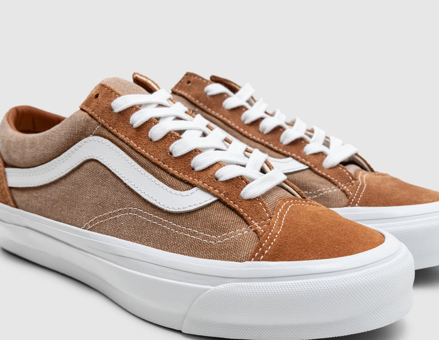 Vans LX Old Skool 36 Washed Tan / Brown