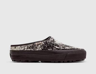 Vans Premium Pony Hair Mule Chocolate Plum - Sneakers