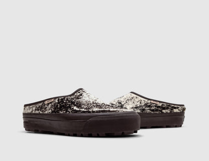 Vans Premium Pony Hair Mule Chocolate Plum