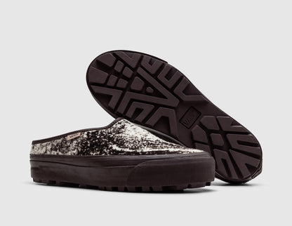 Vans Premium Pony Hair Mule Chocolate Plum