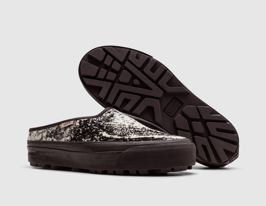 Vans Premium Pony Hair Mule Chocolate Plum