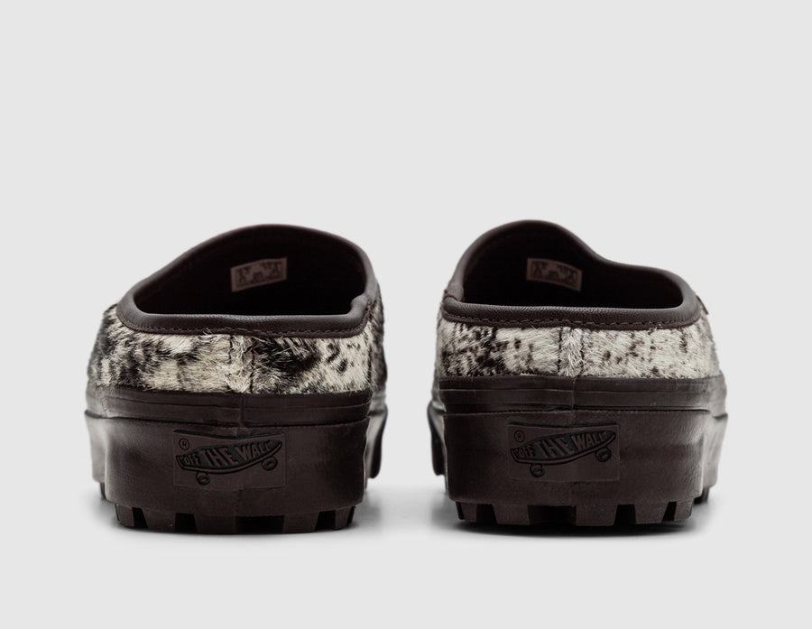 Vans Premium Pony Hair Mule Chocolate Plum