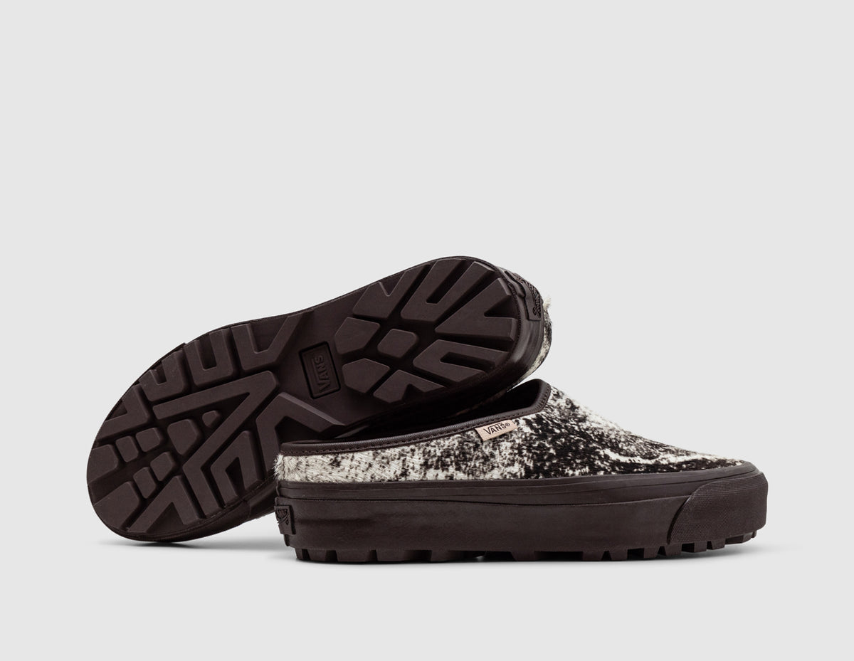 Vans Premium Pony Hair Mule Chocolate Plum