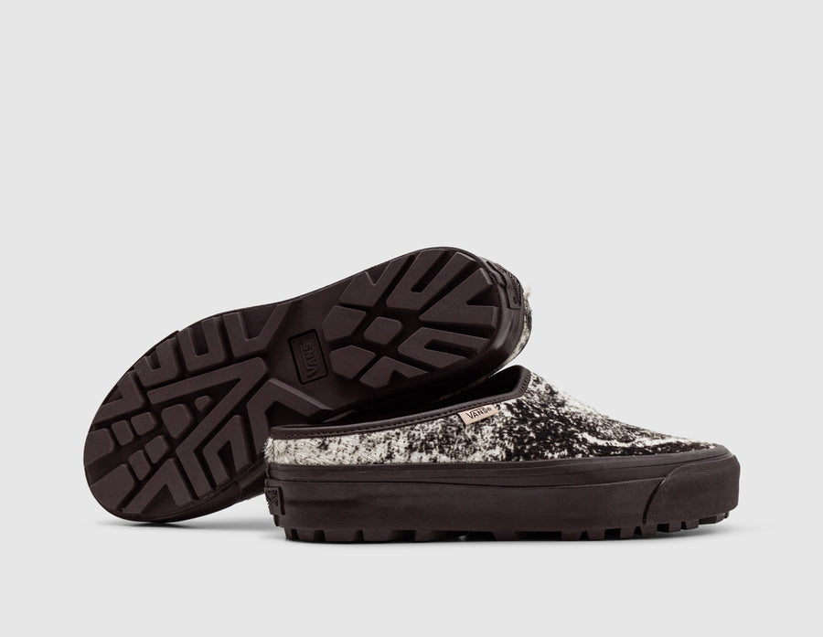 Vans Premium Pony Hair Mule Chocolate Plum