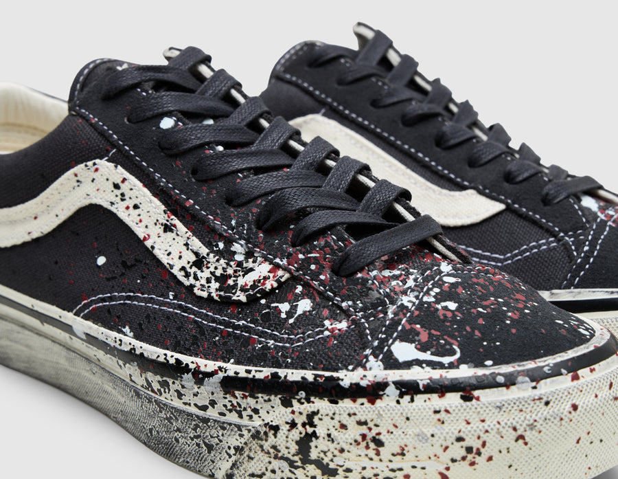 Vans LX Old Skool 36 Paint Splatter / Charcoal Grey