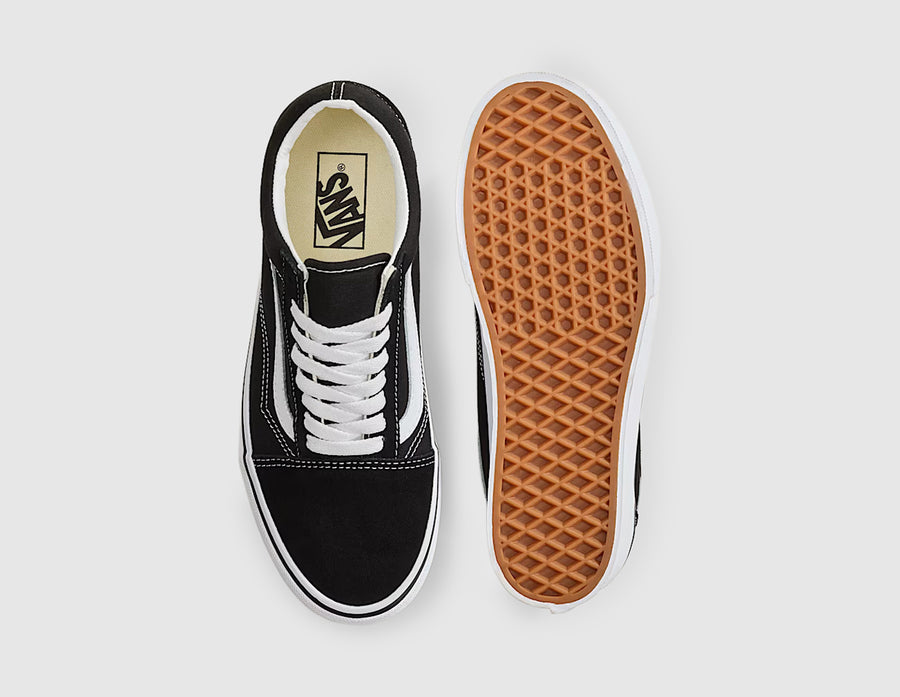 Vans Old Skool Stackform Suede / Canvas Black - True White