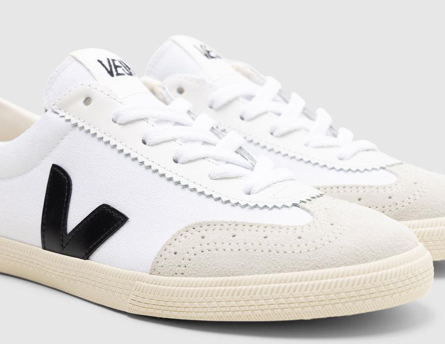 VEJA Women's Volley Canvas White / Black