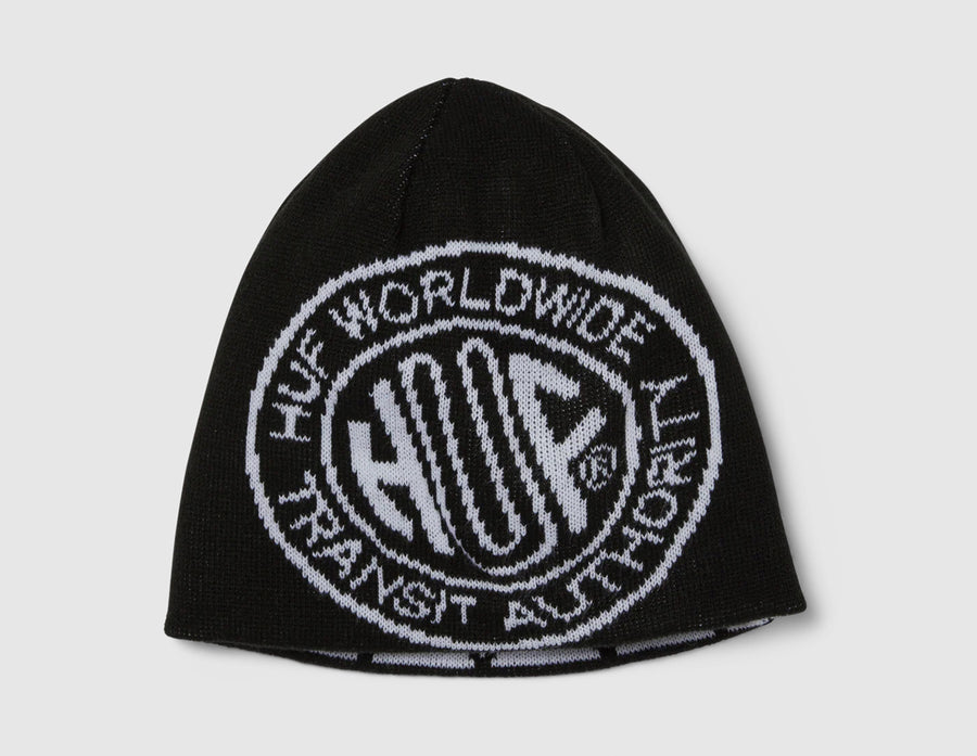 HUF Token Reversible Skull Beanie / Black