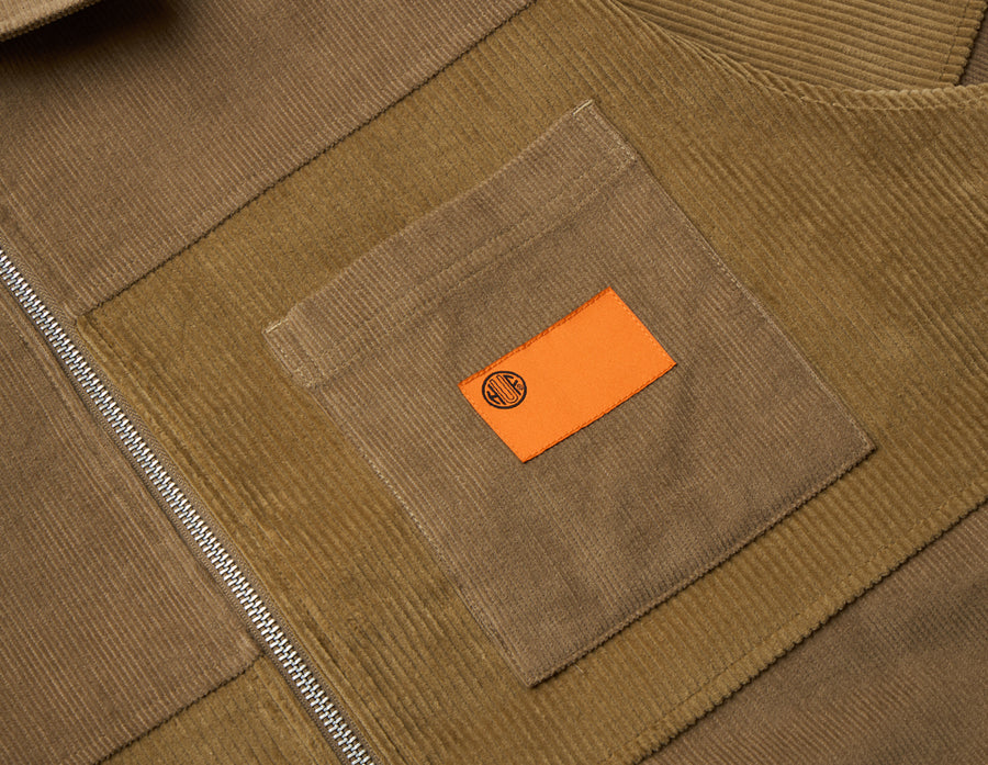 HUF Union Corduroy Shacket / Clay