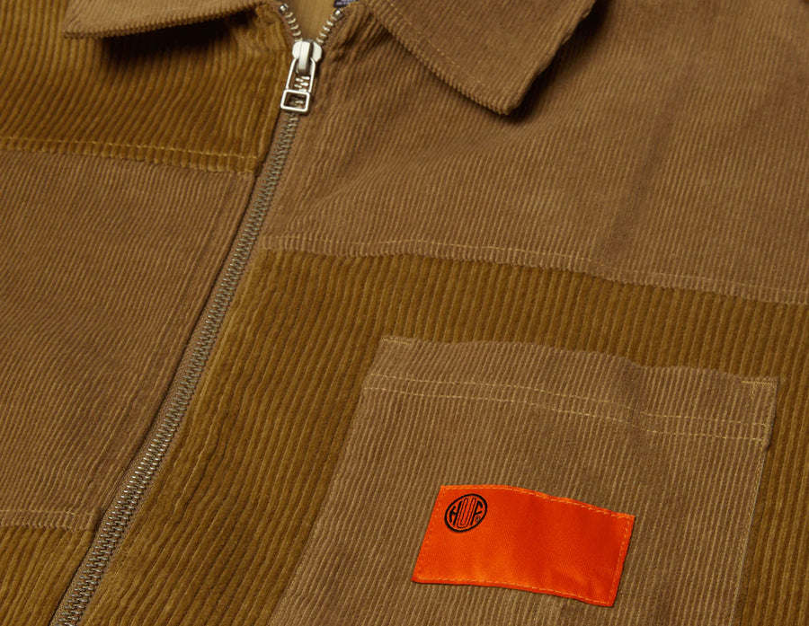 HUF Union Corduroy Shacket / Clay